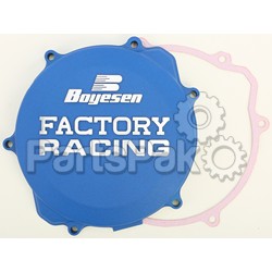 Boyesen CC-32AL; Factory Racing Clutch Cover Blue; 2-WPS-59-7232AL