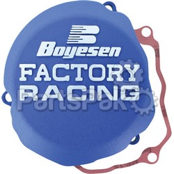 Boyesen SC-30L; Factory Racing Ignition Cover Blue; 2-WPS-59-7430L