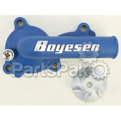 Boyesen WPK-18L; Water Pump Cover & Impeller Kit Blue; 2-WPS-59-8623L