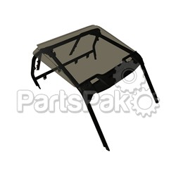 Spike 88-4220-T; Spike Tinted Roof Pol Rzr 900/1000