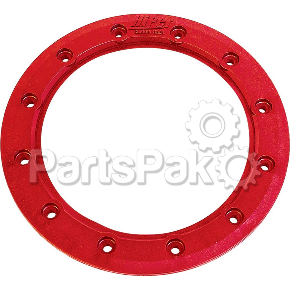 Hiper PBR-08-1-RD; 8-inch Red Beadring Std Standard Ring Red