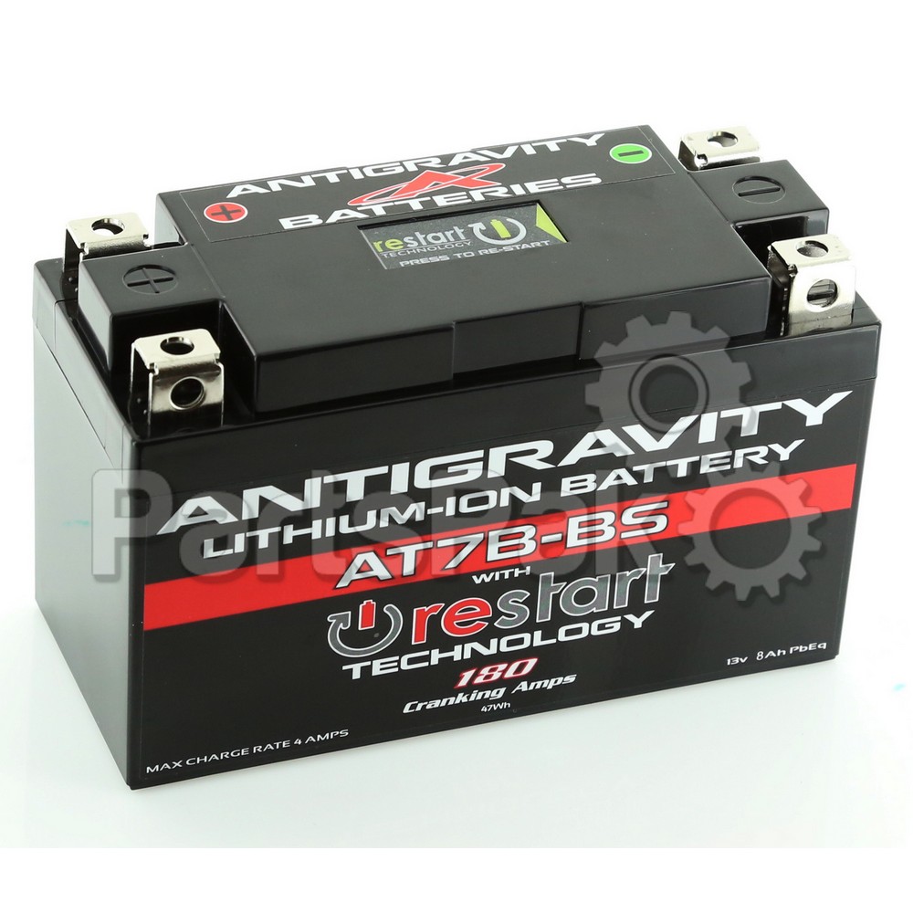 Antigravity Batteries AG-AT7B-BS-RS; Lithium Battery At7B-Bs-Rs 180 Ca