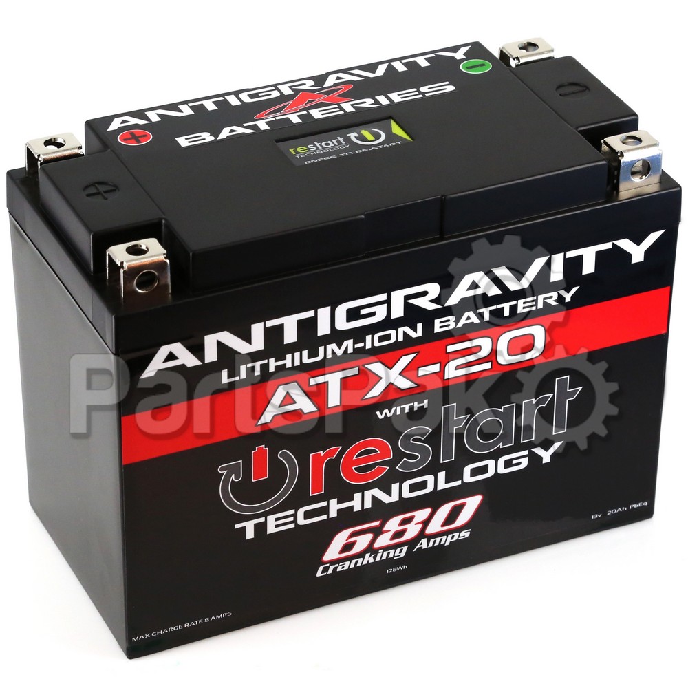 Antigravity Batteries AG-ATX20-RS; Lithium Battery Atx20-Rs 680 Ca