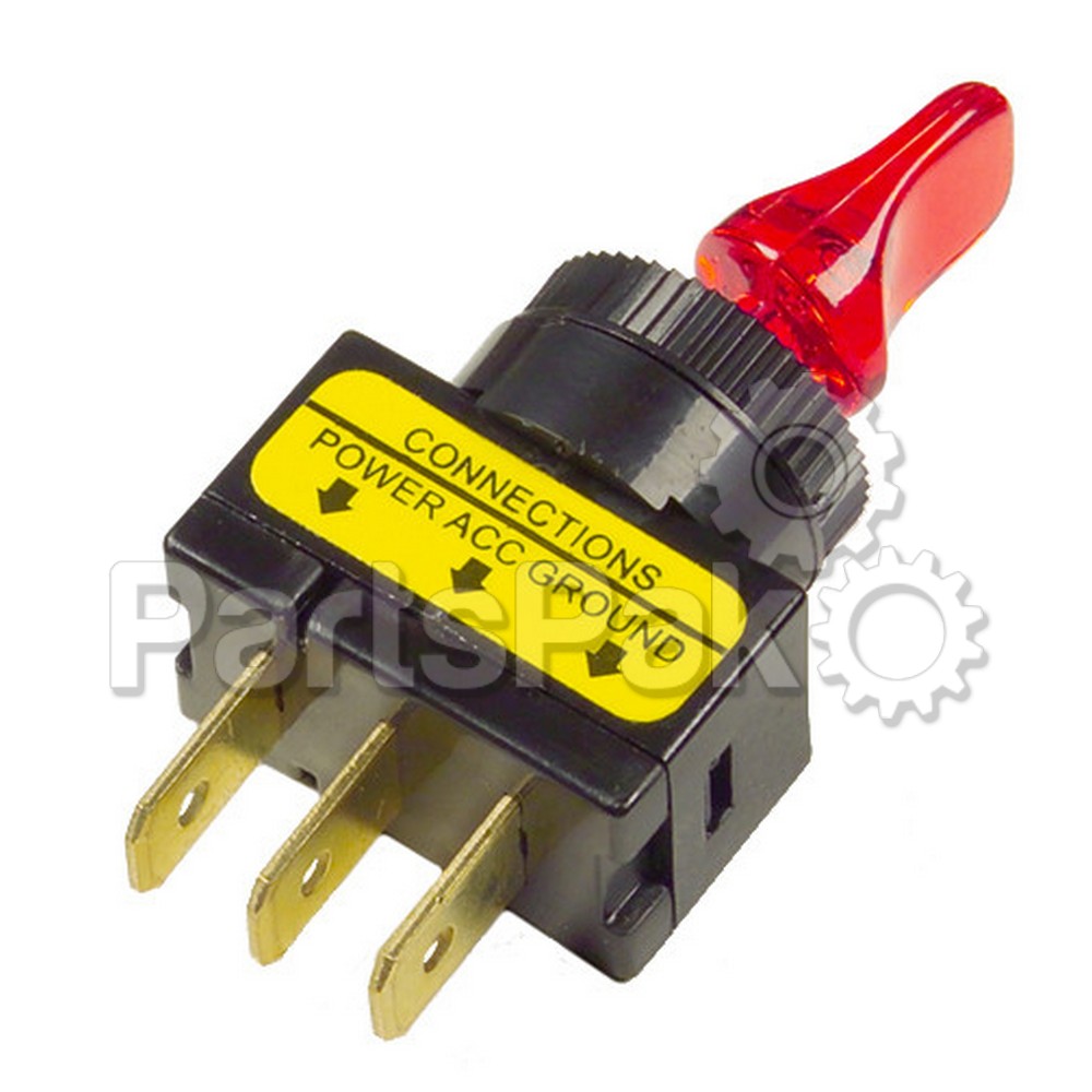 Grote 82-1909; Toggle Switch Red 20 Amp
