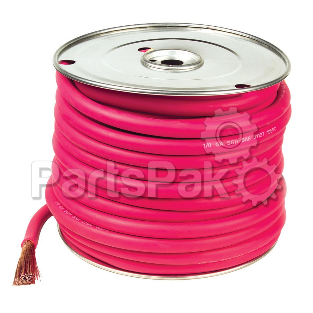 Grote 82-6717; Battery Cable 4 Ga 25' Red