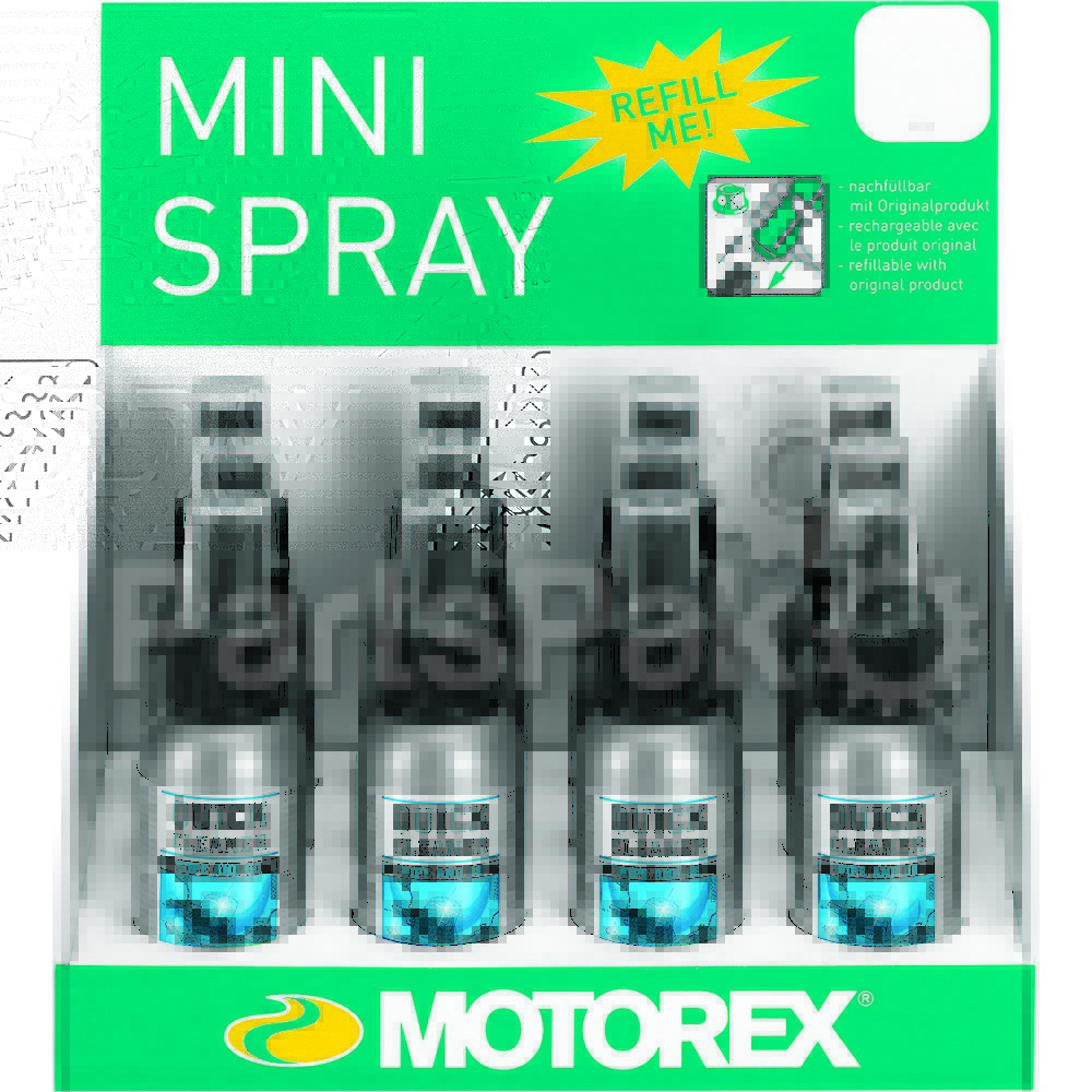 Motorex 152708; Quick Clean Display 60Ml 12 Bottles Per Display