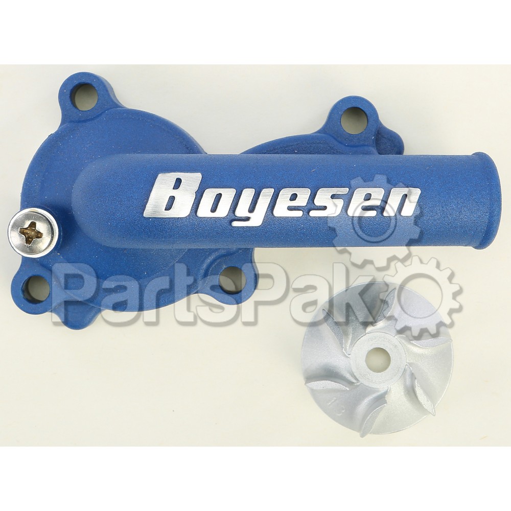Boyesen WPK-18L; Water Pump Cover & Impeller Kit Blue