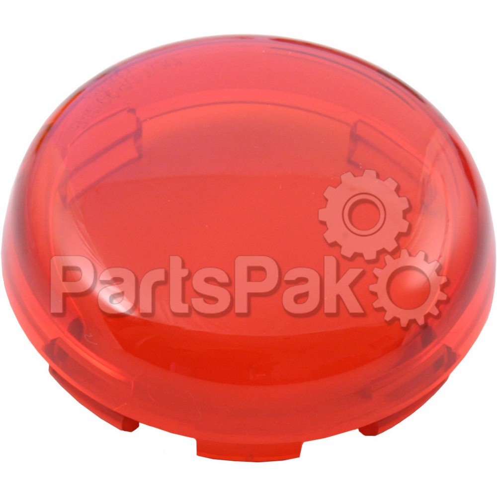 Chris Products DHD5R; Turn Signal Lens Bullet Style Red