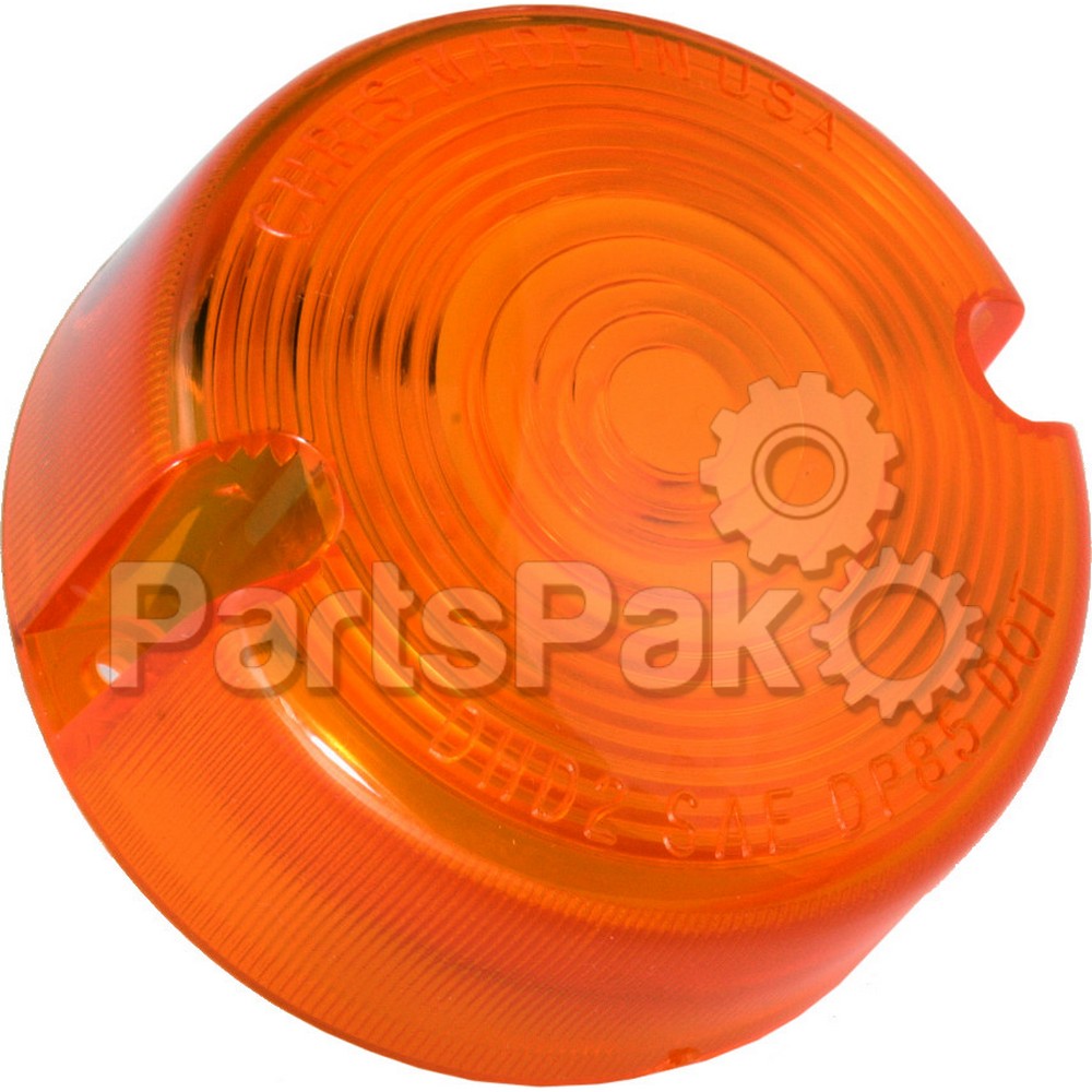 Chris Products DHD2A; Turn Signal Lens Late Xl Models Amber