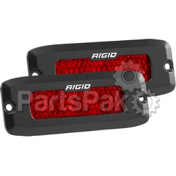 Rigid 90164; Rigid Rear Facing Srq Red Kit Flush Mnt
