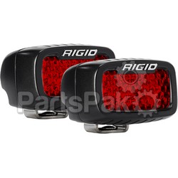 Rigid 90173; Rigid Rear Facing Srm Red Kit Std Mnt