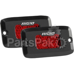 Rigid 90174; Rigid Rear Facing Srm Red Kit Flush Mnt