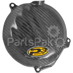 P3 711092; Carbon Fiber Clutch Cover Fits KTM 250/350; 2-WPS-670-711092