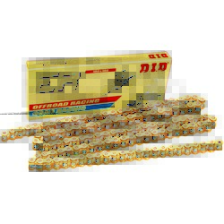 DID (Daido) 520ERV3G-25FT; Exclusive Racing 520Erv4 25' X-Ring Chain Gold