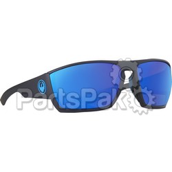Dragon 351436816007; Cutback Sunglasses Matte Black H2O W / Blue Ion Polar Lens
