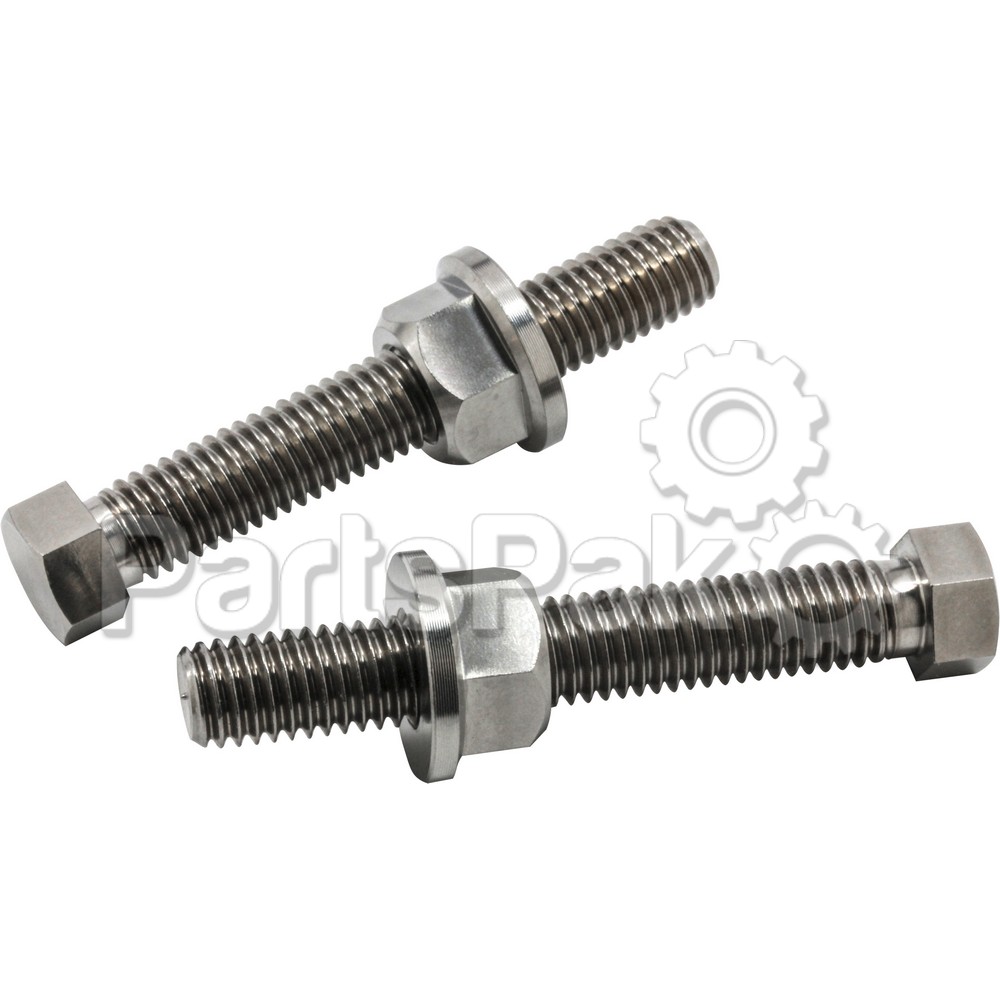 Works Connection 70-630; Ti Axle Adjuster Bolts Jap 8X52Mm / 10Mm / 8Mm / 12Mm Nuts