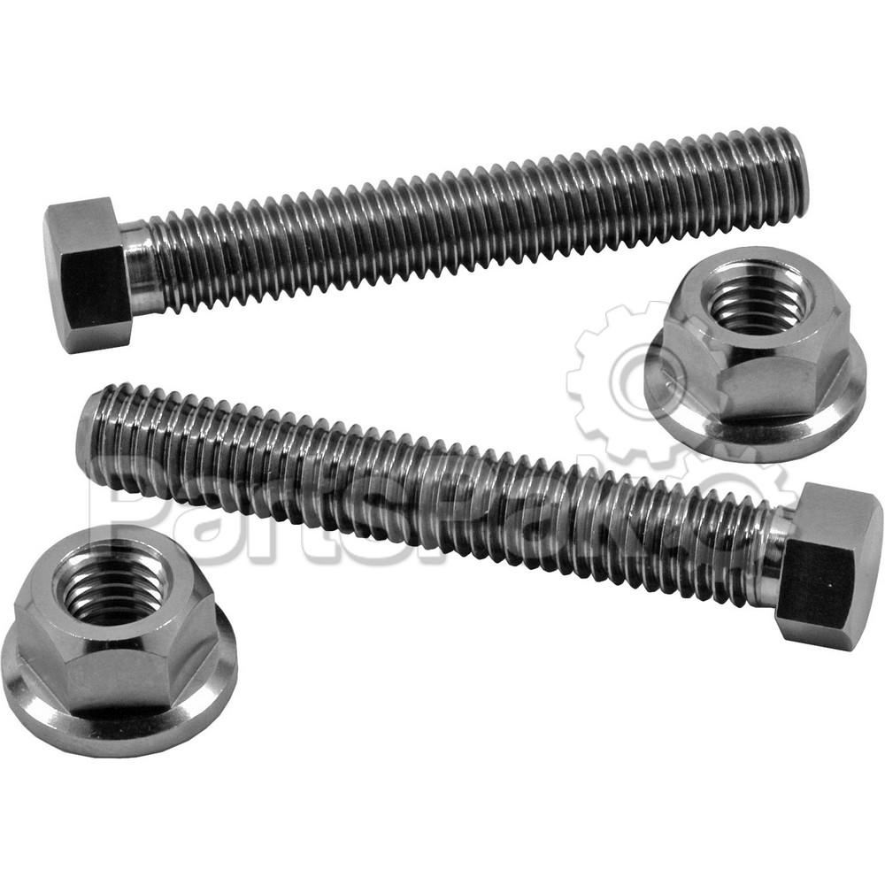 Works Connection 70-635; Ti Axle Adjuster Bolts Fits KTM / Hus 10X50Mm / 10Mm / 10Mm / 13Mm Nuts