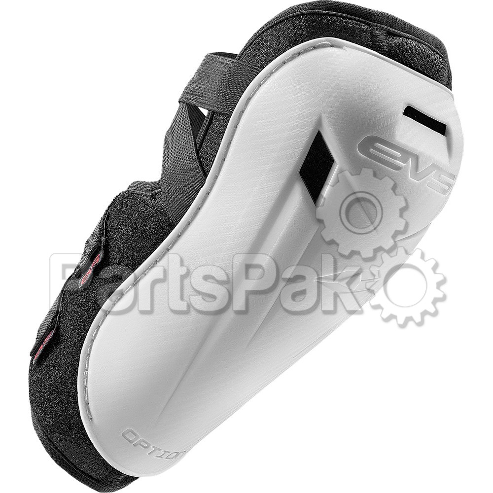 EVS OPTE16-W-Y; Youth Option Elbow Pad White 2016