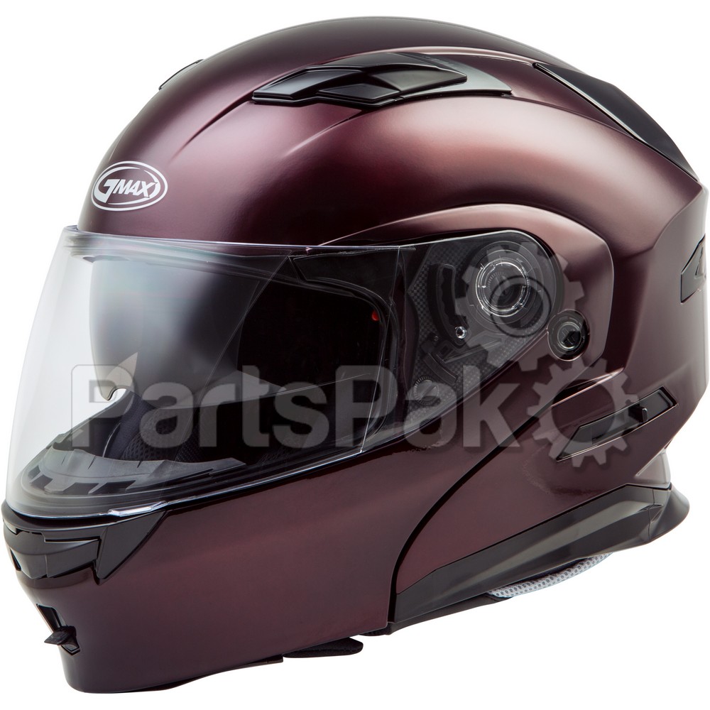 Gmax G1010107; Md-01 Modular Helmet Wine Red Xl