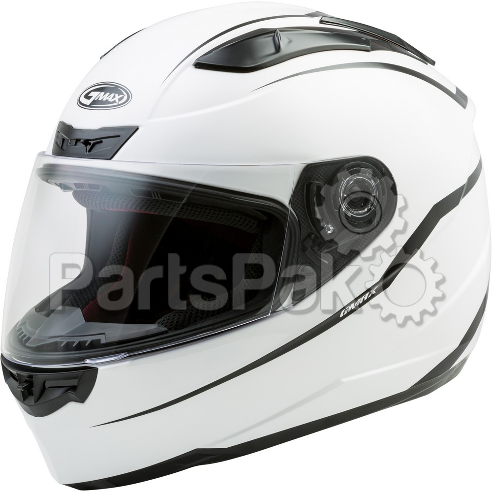 Gmax G1884018; Ff-88 Full-Face Precept Helmet White / Black 2X