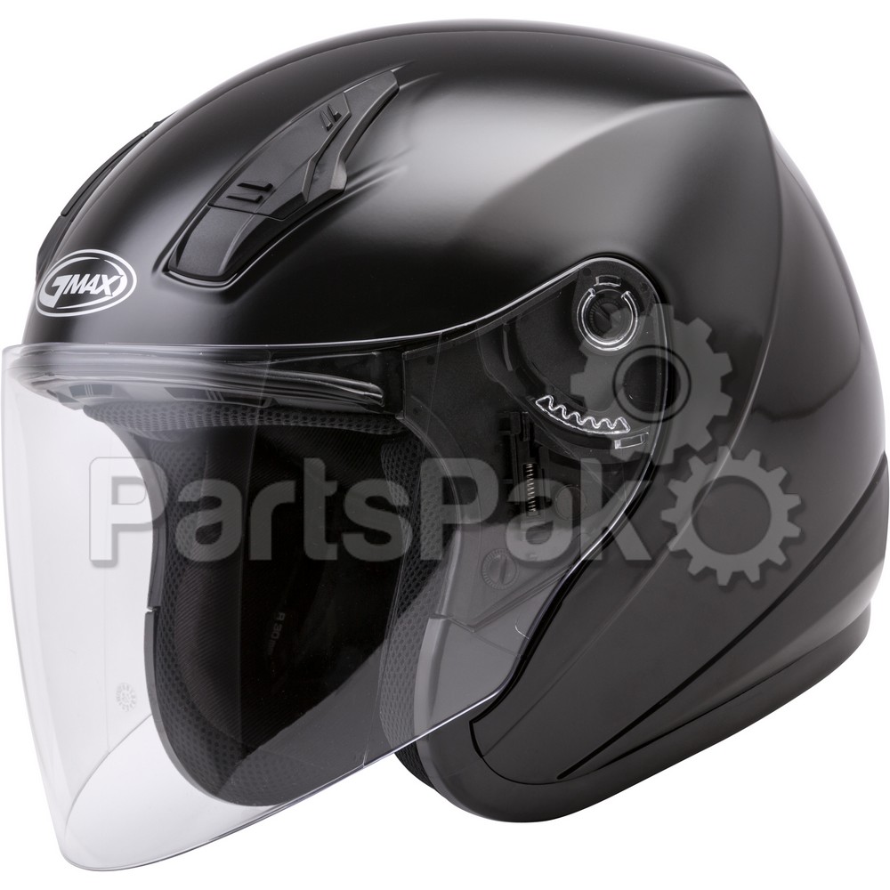 Gmax G317027N; Of-17 Open-Face Helmet Black Xl