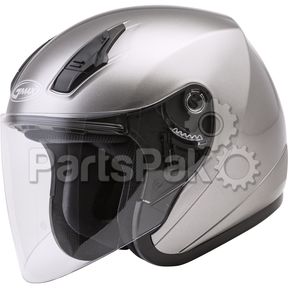 Gmax G317478N; Of-17 Open-Face Helmet Titanium 2X