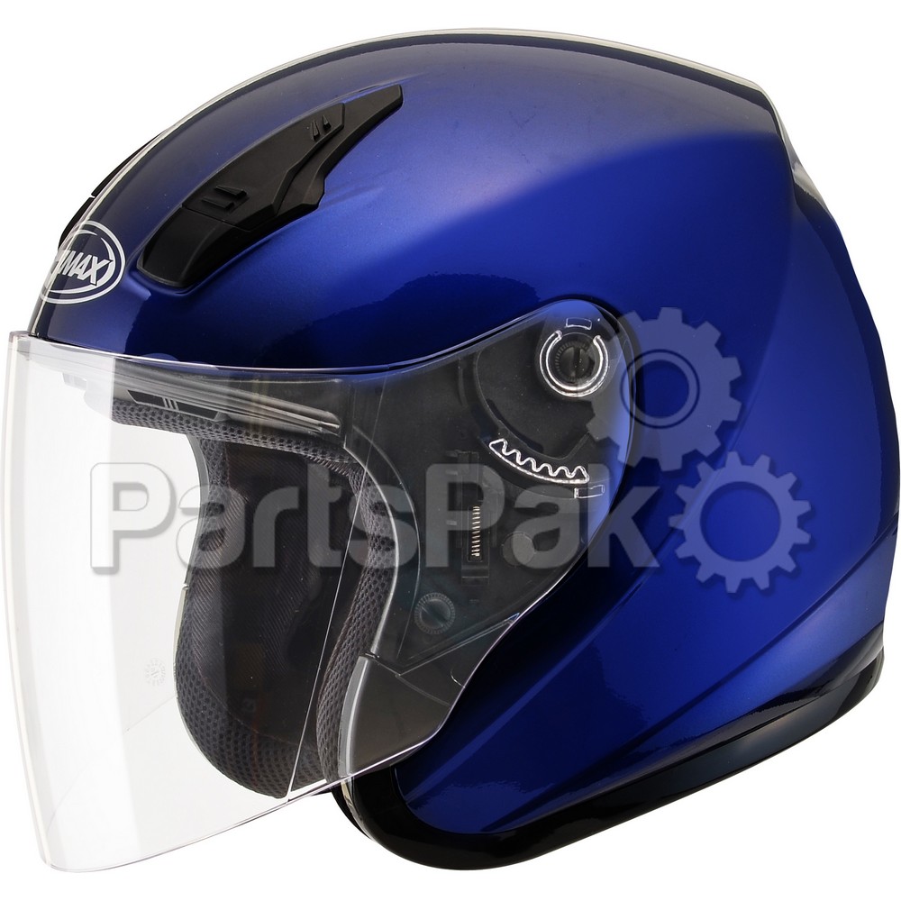 Gmax G317493N; Of-17 Open-Face Helmet Blue Xs