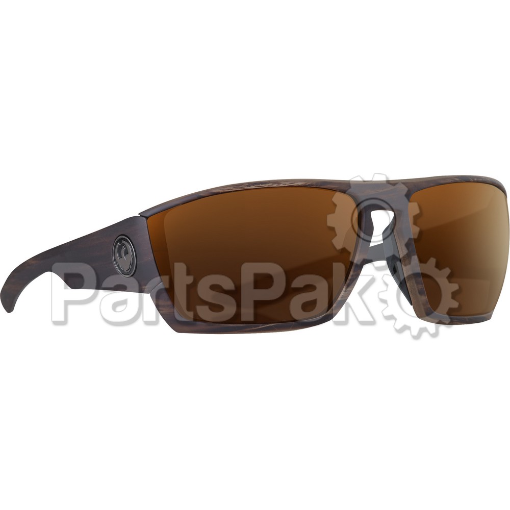 Dragon 351446816229; Cutback Sunglasses Wood Grain With Copper Ion Lens