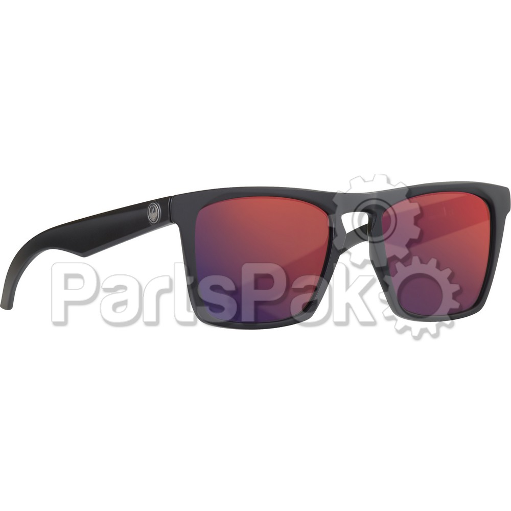 Dragon 350735320005; Drac Sunglasses Matte Black With Orange Ion Lens