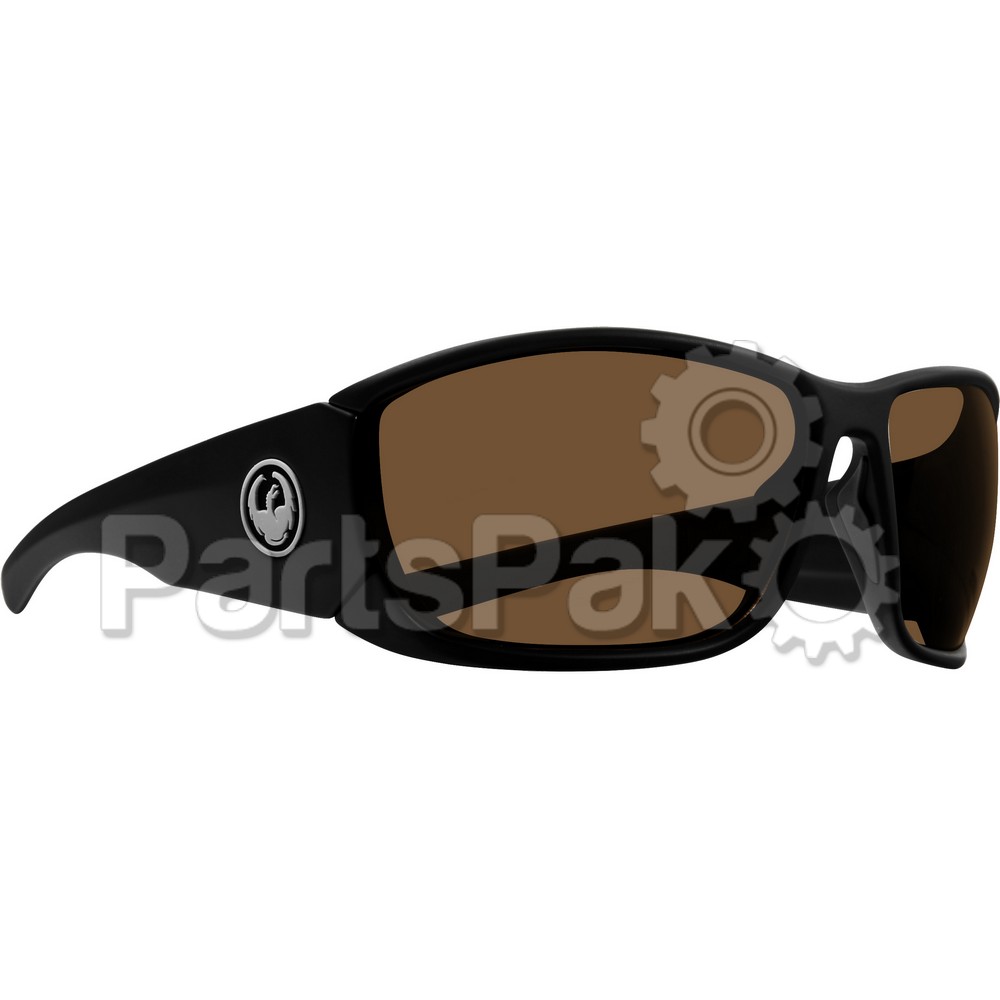 Dragon 351626615035; Tow In Sunglasses Matte Shadow H2O W / Copper Polar Lens