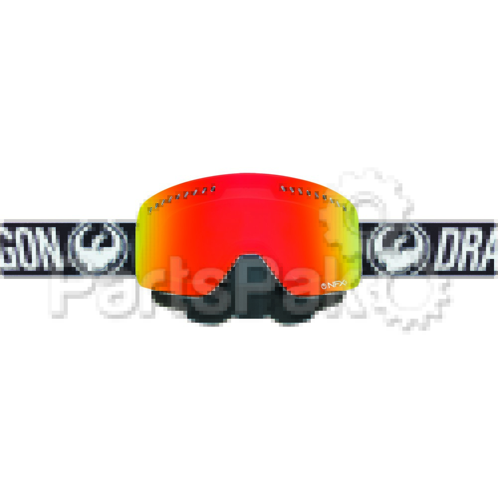 Dragon 265656438067; Nfxs Snow Goggle Coal W / Red Ionized Lens