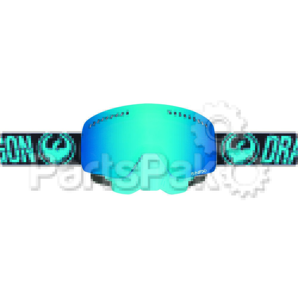Dragon 265656438689; Nfxs Snow Goggle Merge Blue W / Blue Steel Lens