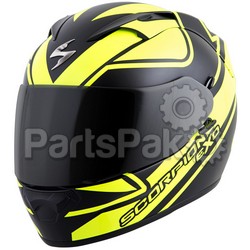 Scorpion T12-3503; Exo-T1200 Full-Face Freeway Helmet Neon S