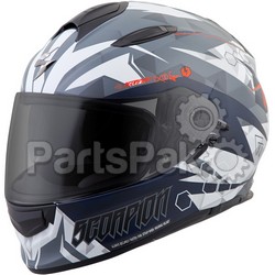 Scorpion T51-1236; Exo-T510 Full-Face Cipher Helmet White X