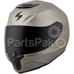 Scorpion 42-0205; Exo-R420 Full-Face Solid Helmet Titanium Large Matte; 2-WPS-75-1123L