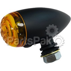 Harddrive 20-6589SABLED; Led Marker Light Black W / Amber Lens
