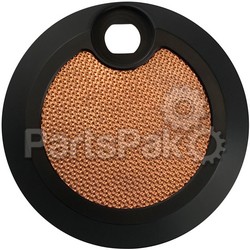Brass Balls BB05-003; Fuel Door Black W / Copper Inlay
