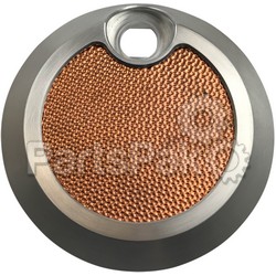 Brass Balls BB05-004; Fuel Door Natural W / Copper Inlay