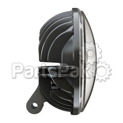 JW Speaker 0555071; Adaptive Pedestal Headlight Black 7-inch; 2-WPS-826-05036