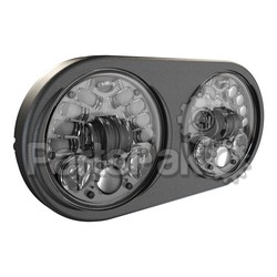 JW Speaker 0555131; Adaptive Headlight Dual 5.75-inch Black Bezel