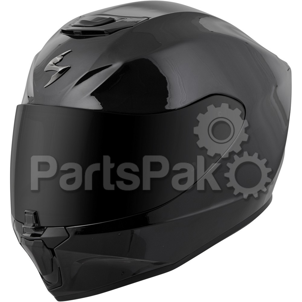 Scorpion 42-0035; Exo-R420 Full-Face Solid Helmet Black L