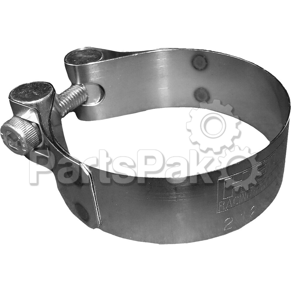 Helix Racing Products 212-2767; Stainless Steel Exhaust Clamp 2.19-2.37-inch