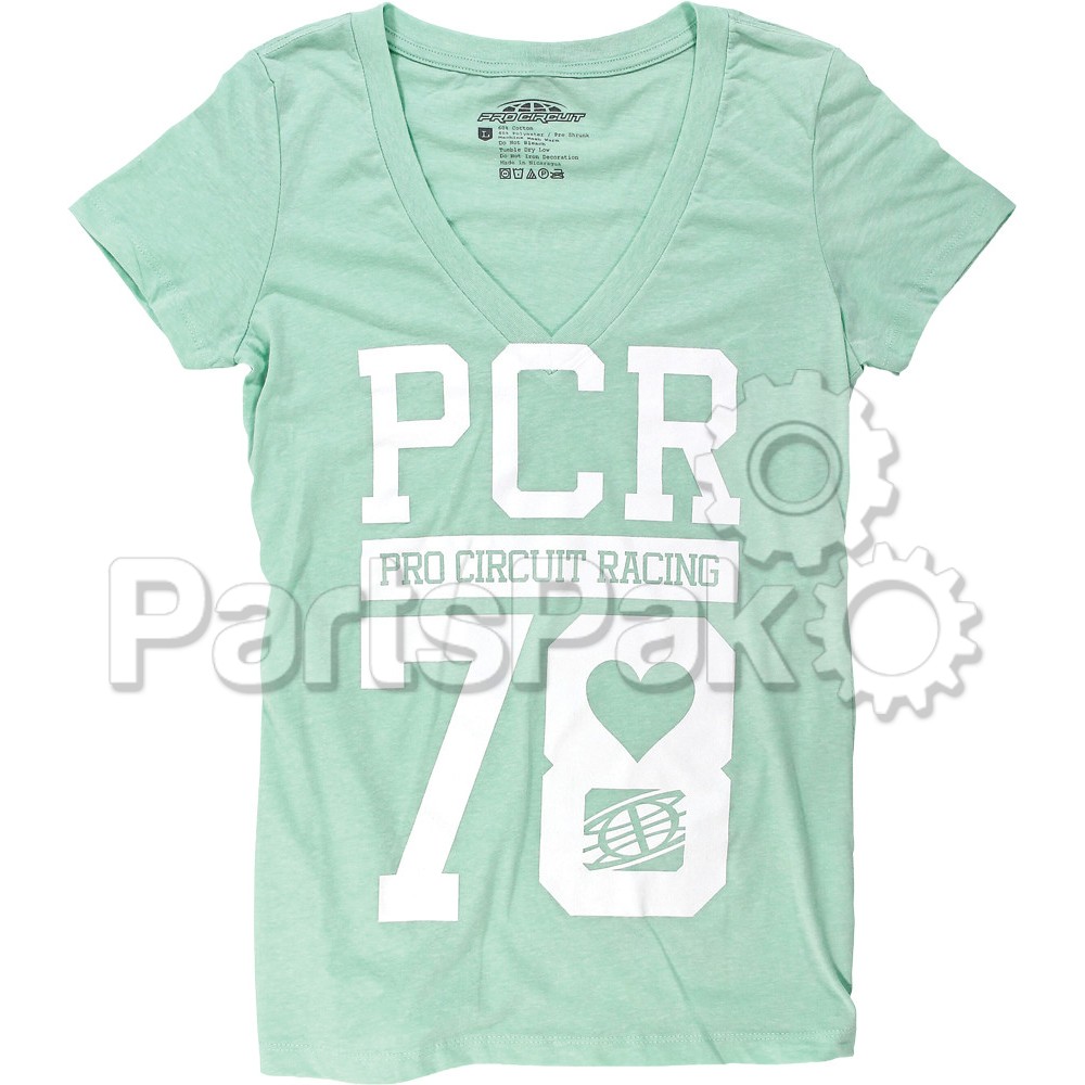 Pro Circuit 6414105-030; Pcr Women V Neck Tee T-Shirt Lg