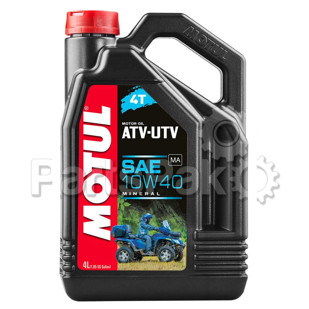 Motul 105879; 3000 4T Atv Oil 10W-40 1 Gal