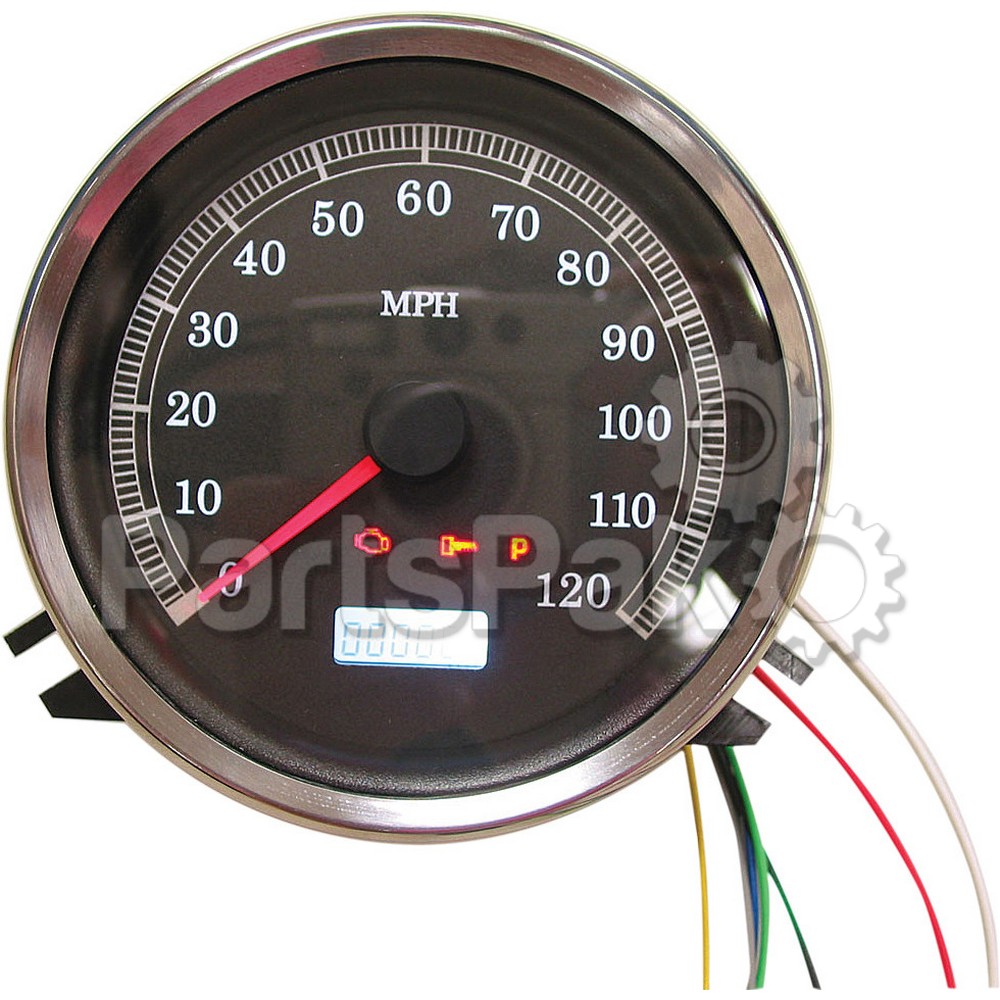 Harddrive T21-6984-12; Electronic Speedometer Black Face