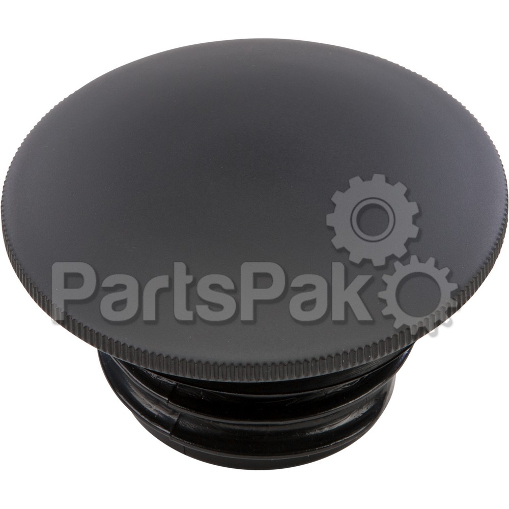 Harddrive 012573; Gas Cap Screw-In Smooth Non-Vented Matte Black