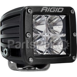 Rigid 201113; Rigid D-Series Pro Flood Standard Mount Light; 2-WPS-652-201113