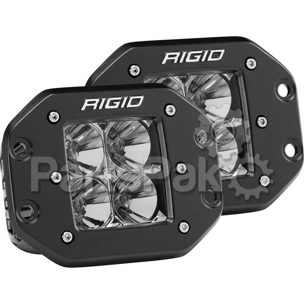 Rigid 212113; Rigid D-Series Pro Flood Flush Mount Light Pair
