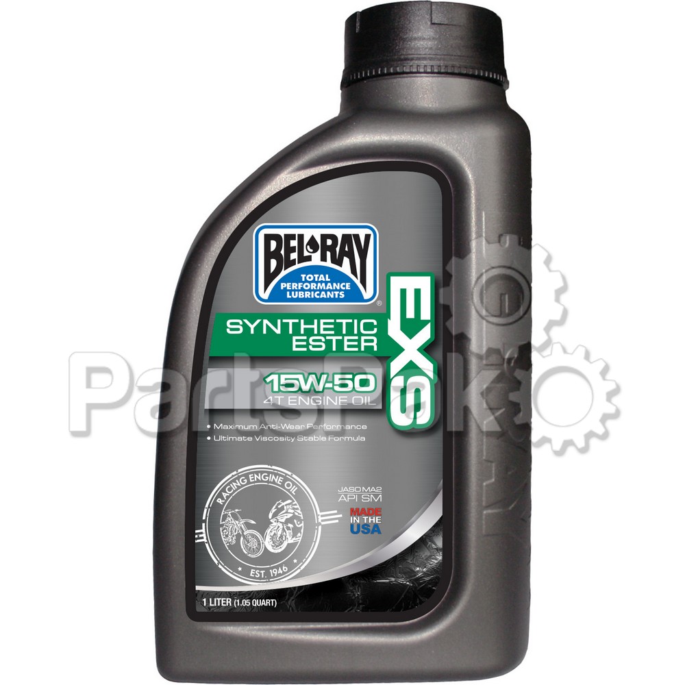 Bel-Ray 99162B1LW; Exs Full Synthetic Ester 4T Engine Oil 15W-50 1L