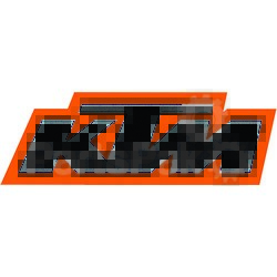 D'Cor Visuals 40-30-148; 48-inch Fits KTM Decal 8 Mil; 2-WPS-862-5501